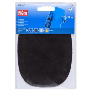 Prym Lapp semsket skinn 10x14cm - 2stk - Brun