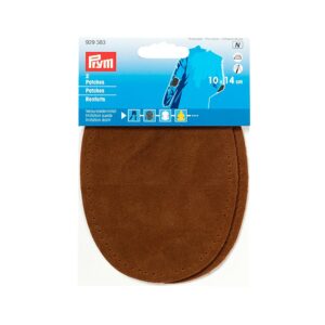 Prym Strykelapp Velour/Lærimit. - 2stk - Kamel