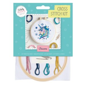 dpCraft Broderisett korssting - Enhjørnind