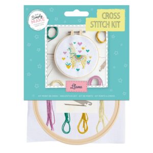 dpCraft Broderisett korssting - Llama