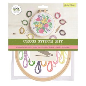 dpCraft Broderisett korssting - Vårblomster