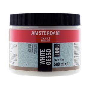 Amsterdam Gesso 500ml - 1001 White