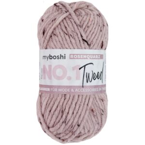 Myboshi Garn No.1 50g - Tweed Rose Quartz