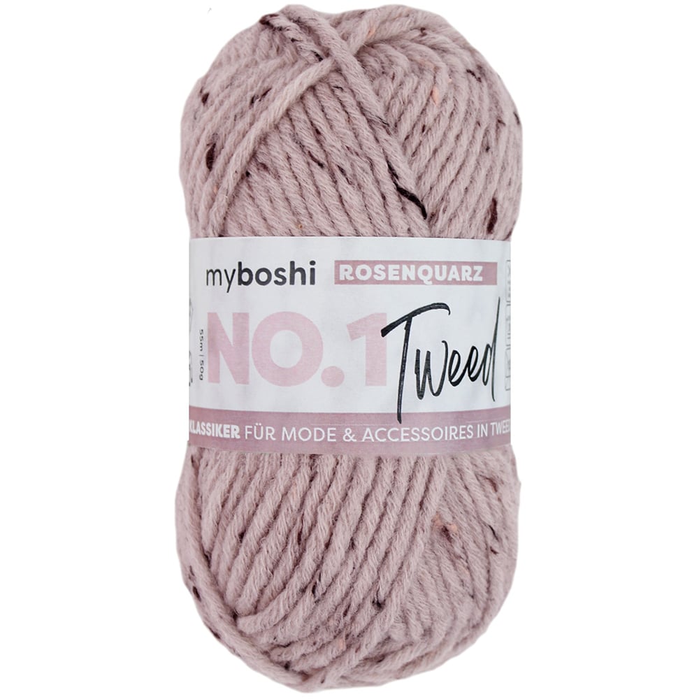 Myboshi Garn No.1 50g - Tweed Rose Quartz