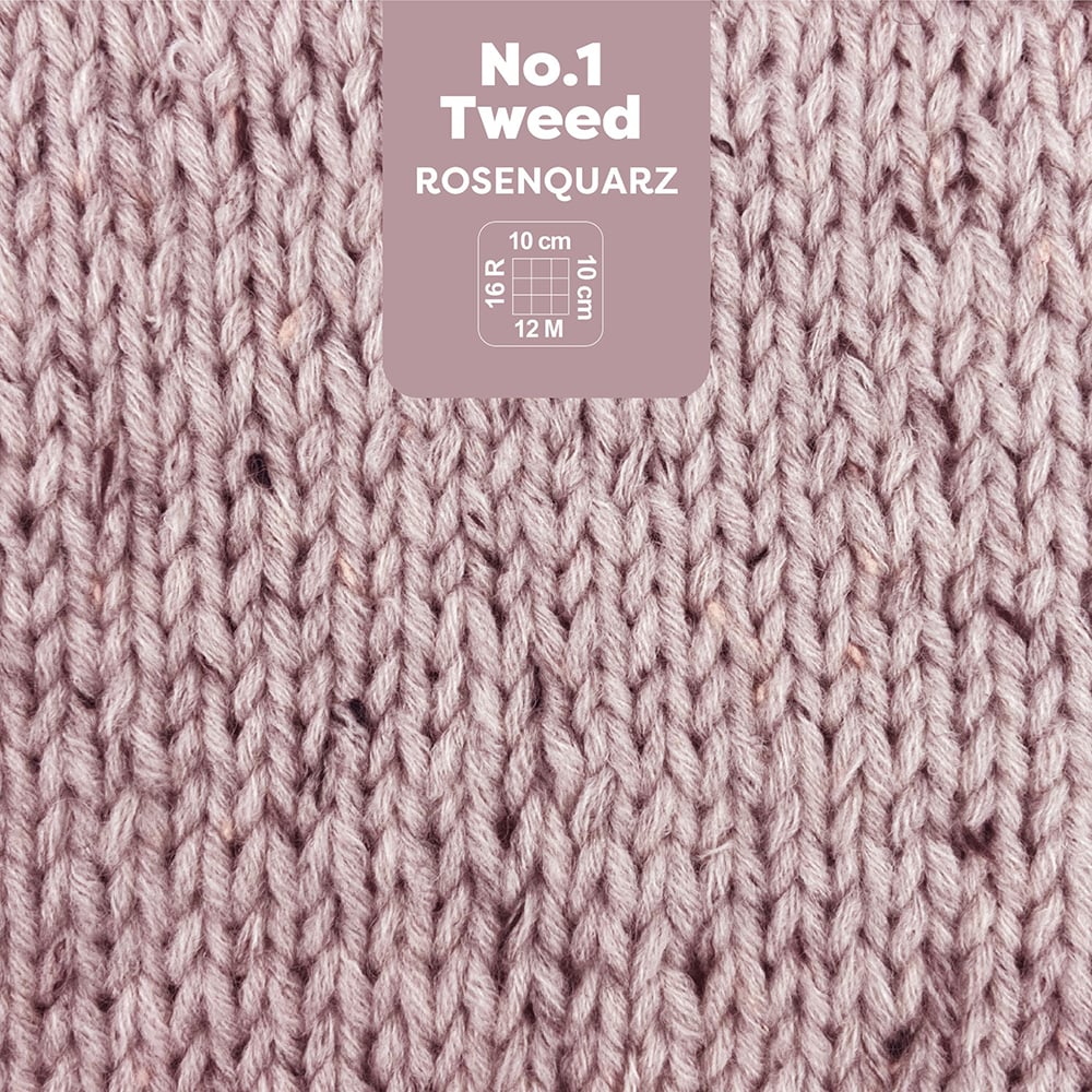 Myboshi Garn No.1 50g - Tweed Rose Quartz - Bilde 2