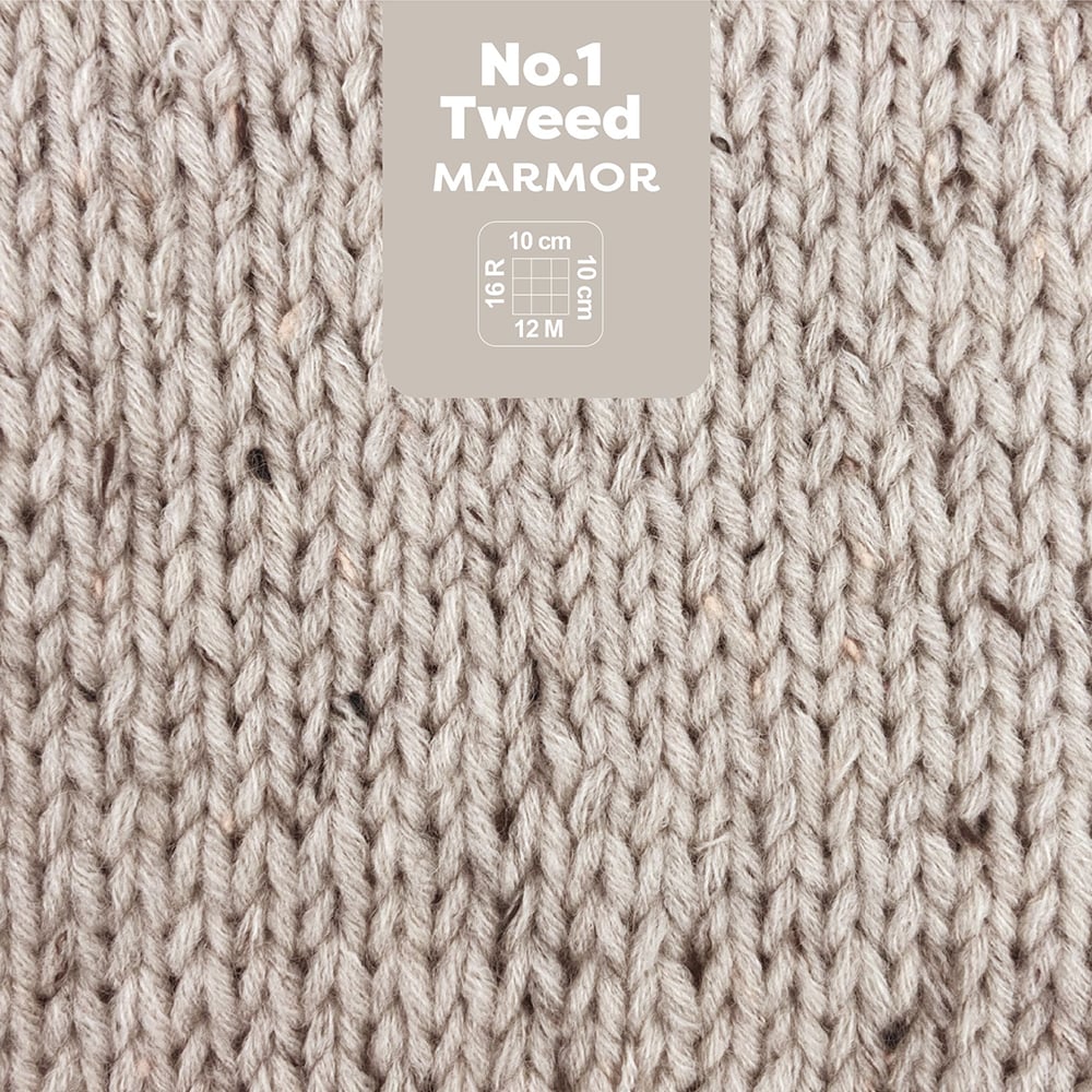 Myboshi Garn No.1 50g - Tweed Marble - Bilde 2
