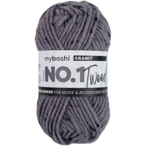 Myboshi Garn No.1 50g - Tweed Granite