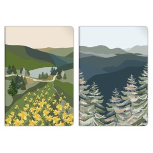 Clairefontaine La Vie en Vosges - Notatbok Sydd A4 Linjert