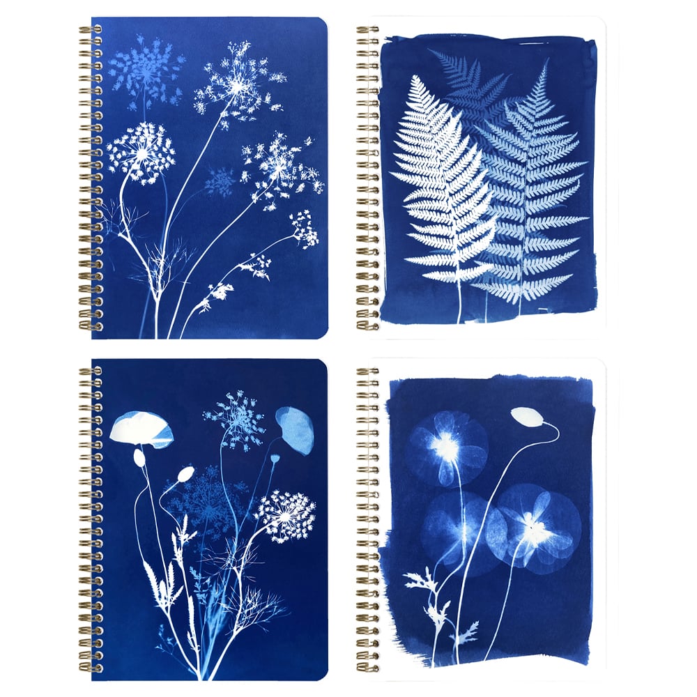 Clairefontaine Cyanotype - Notatbok Spiral A5 - Linjert