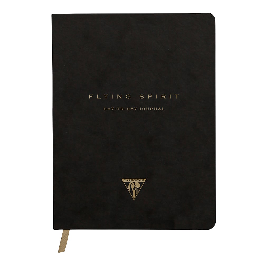 Clairefontaine Flying Spirit - Journal 19x25cm Prikker Sort