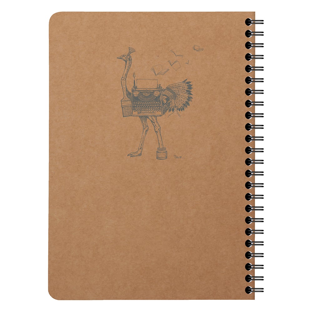 Clairefontaine Flying Spirit Notatbok Spiral A5 Linjer Kraft - Bilde 2