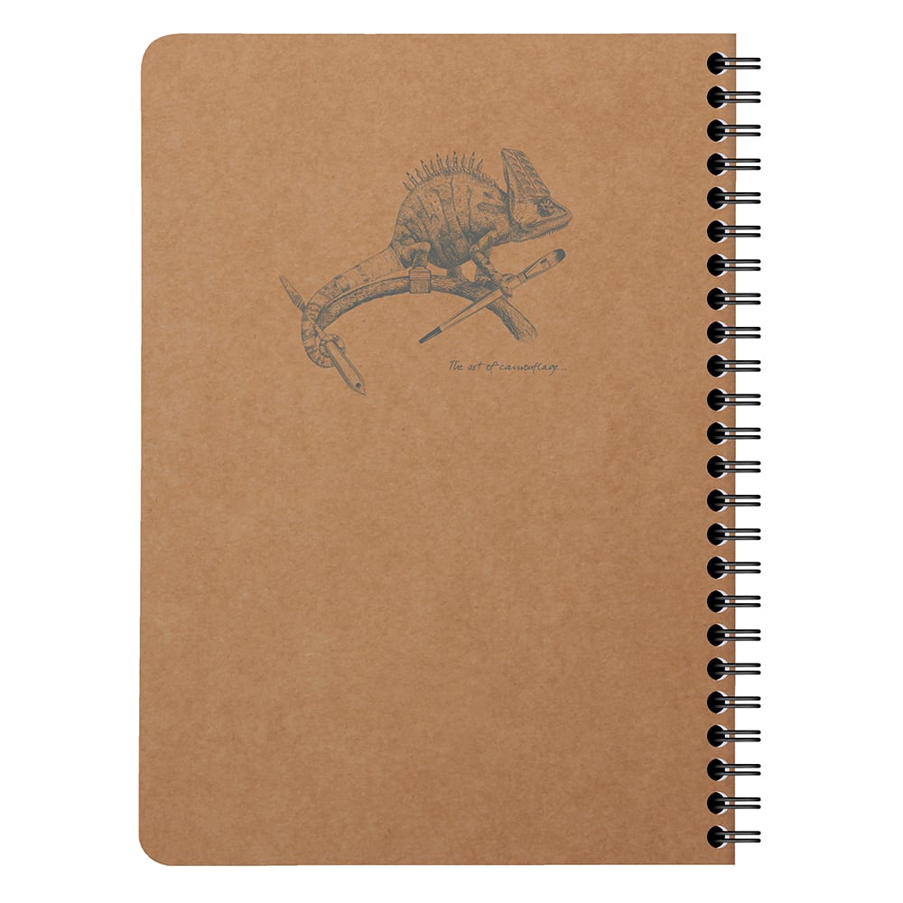 Clairefontaine Flying Spirit Notatbok Spiral A5 Linjer Kraft - Bilde 3