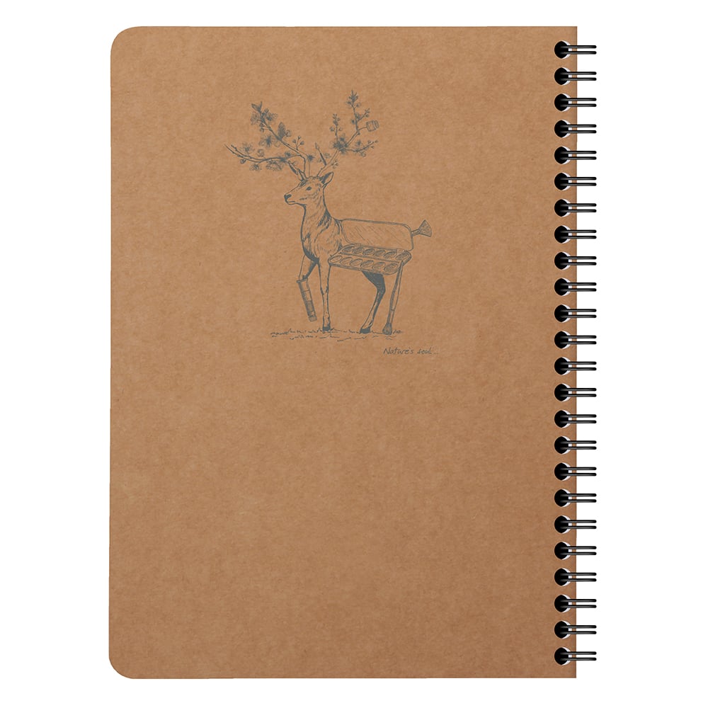 Clairefontaine Flying Spirit Notatbok Spiral A5 Linjer Kraft - Bilde 4