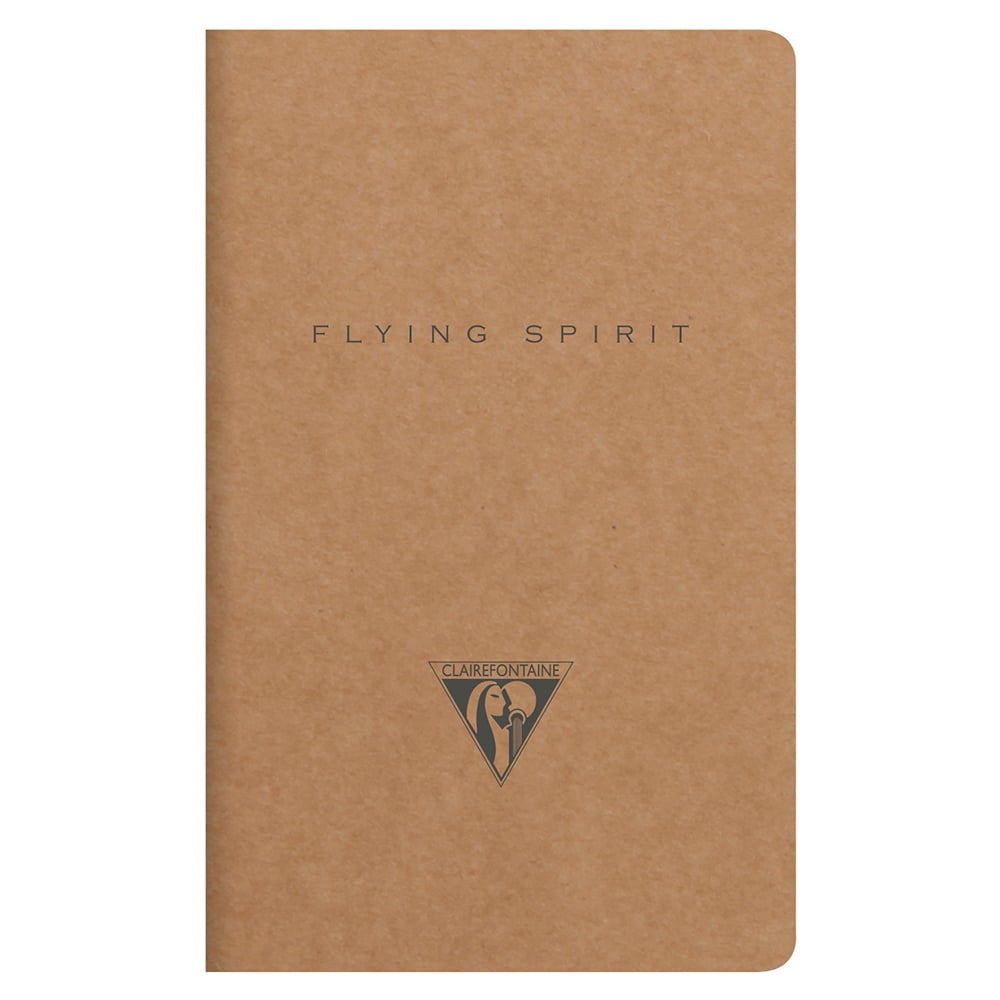 Clairefontaine Flying Spirit Notatbok 7,5x12cm Linjer Kraft
