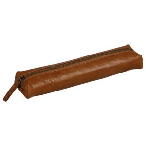 Clairefontaine Flying Spirit - Minipennal i skinn - Cognac