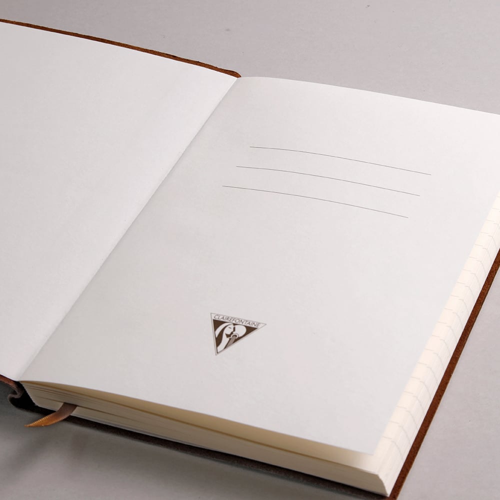Clairefontaine Flying Spirit - Notatbok skinn A5 Linjer Cog. - Bilde 4