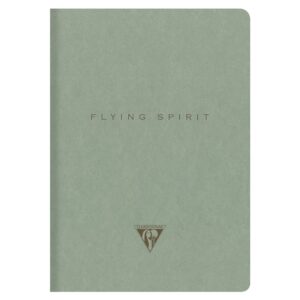 Clairefontaine Flying Spirit - Notatbok A5 - Linjer Grønn