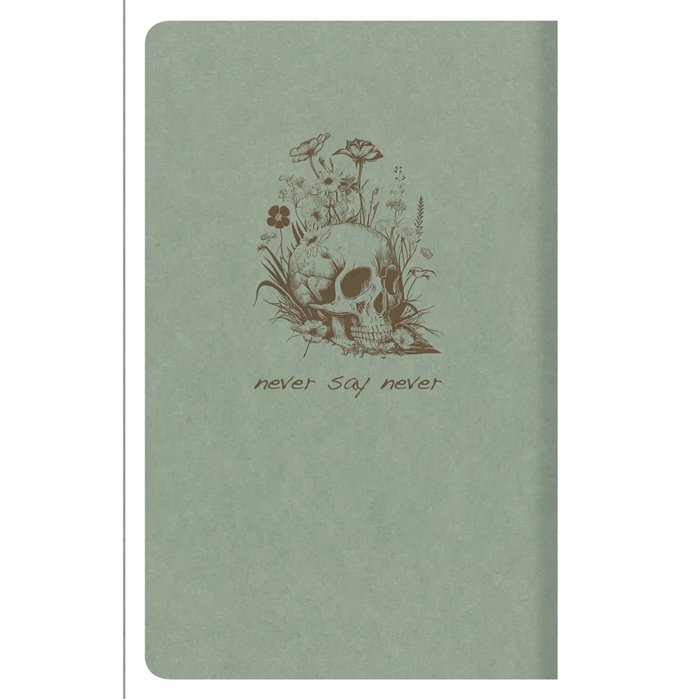 Clairefontaine Flying Spirit Notatbok 7,5x12cm Linjer Grønn - Bilde 3