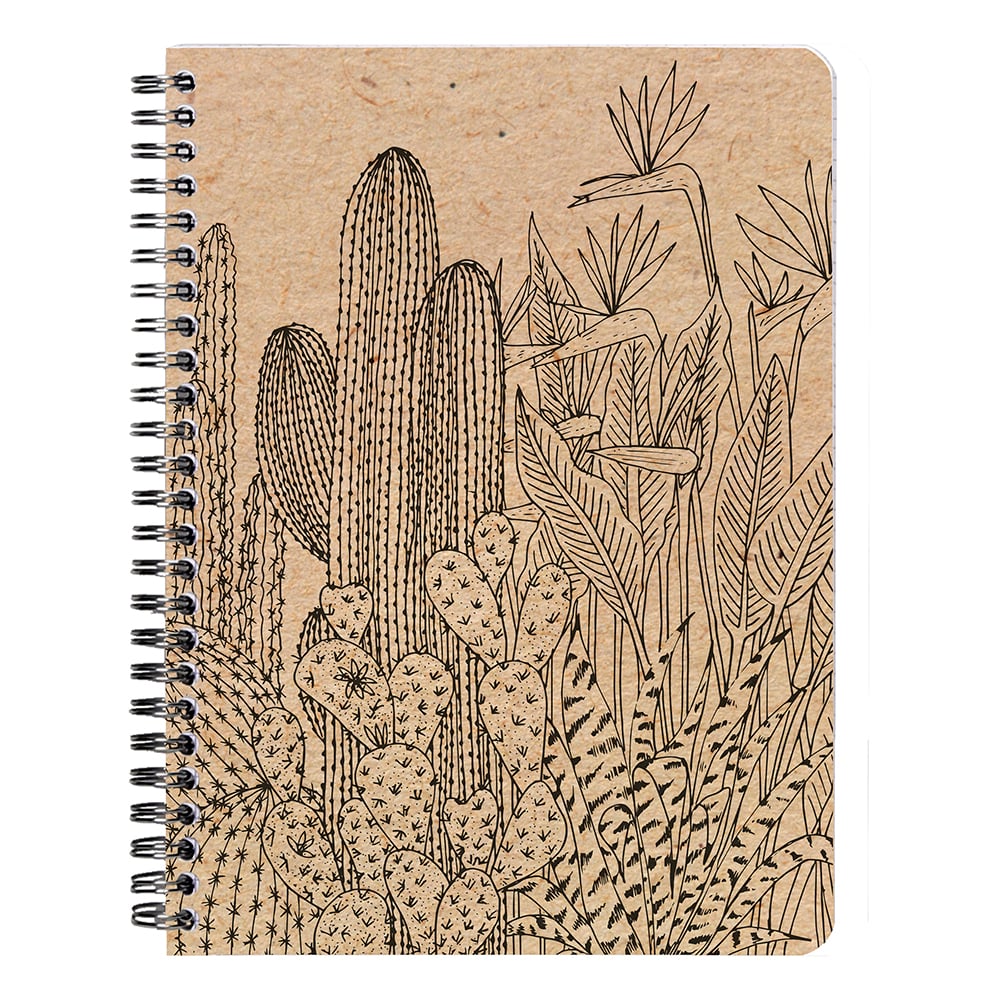 Clairefontaine Le Cerisier Blanc - Notatbok Spiral A5 Linjer - Bilde 3