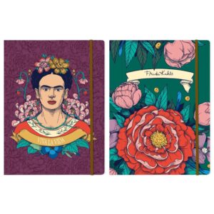 Clairefontaine Frida Kahlo - Mappe m/strikk 24x32cm