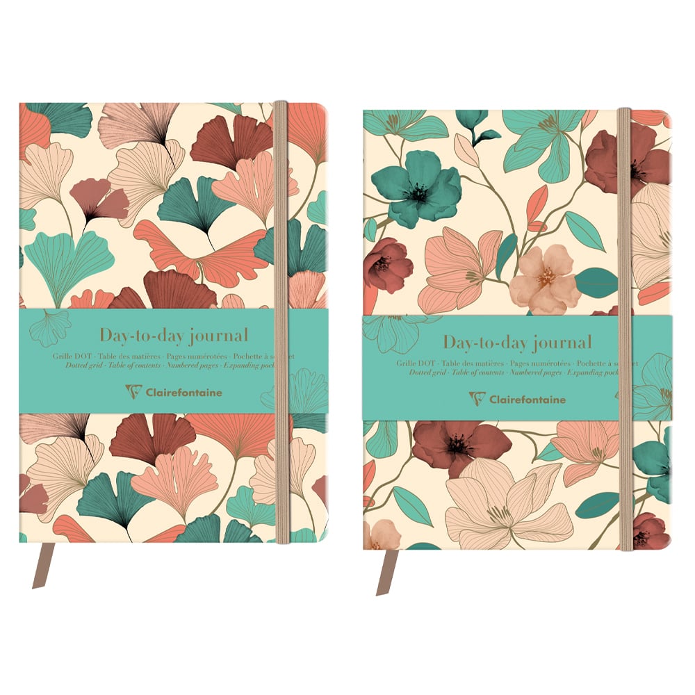 Clairefontaine Gaïa Beige - Journal A5 - Prikker