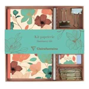 Clairefontaine Gaïa Beige - Stationary kit