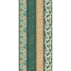 Clairefontaine Gavepapir Kraft - 70g 2m - My garden