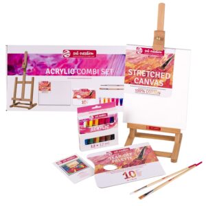 Art Creation Akrylmalingsett - Combi Set m/Staffeli & lerret