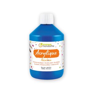 My Mandarine Rainbow Akrylmaling 500ml - Lys Blå