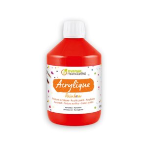My Mandarine Rainbow Akrylmaling 500ml - Vermilion