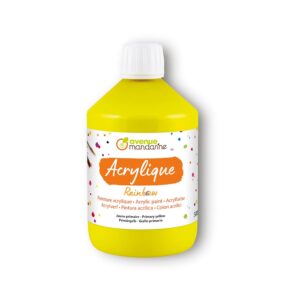 My Mandarine Rainbow Akrylmaling 500ml - Primærgul