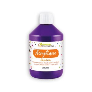 My Mandarine Rainbow Akrylmaling 500ml - Lilla