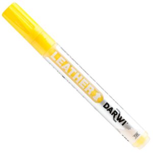 Darwi Leather Lærtusj - 2mm - 720 Sunshine Yellow