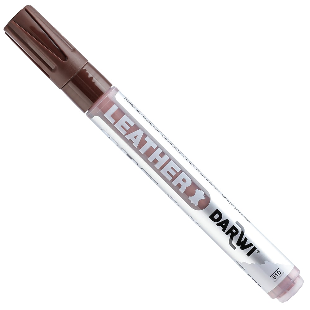 Darwi Leather Lærtusj - 2mm - 810 Brown