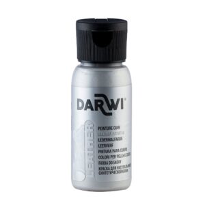 Darwi Leather Lærmaling - 50ml - 080 Silver