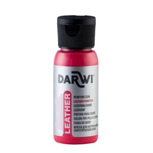 Darwi Leather Lærmaling - 50ml - 490 Vermilion