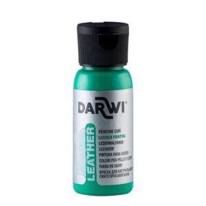Darwi Leather Lærmaling - 50ml - 626 Fir Green