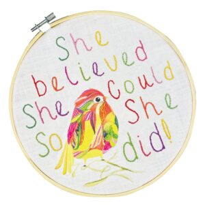 Pony Easy Stitch Broderisett - She believed