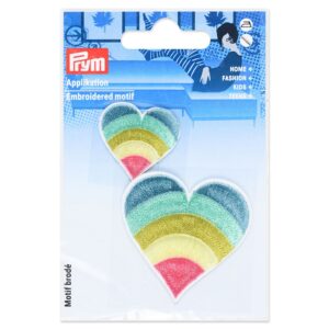 Prym Strykemerke/selvklebende 2stk - Hjerter