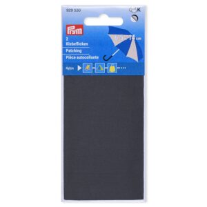Prym Reparasjonslapp Nylon selvklebende 6,5x14cm - Antrasitt