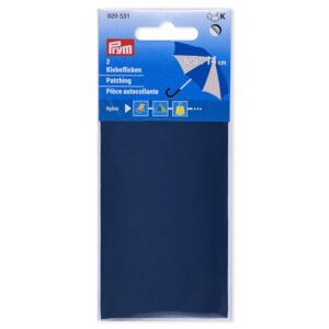 Prym Reparasjonslapp Nylon selvklebende 6,5x14cm - Mørk blå
