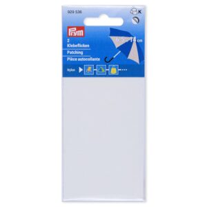 Prym Reparasjonslapp Nylon selvklebende 6,5x14cm - Ecru