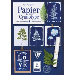 Clairefontaine Cyanotype - Akvarellpapir A4 10 ark, 300g