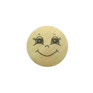 Knappeform Jente 25mm - 5stk