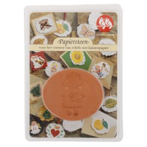 Papirform jente m/bamse