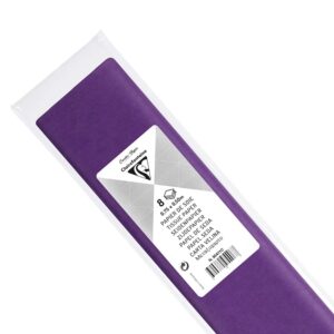 Clairefontaine Silkepapir 50x70cm 8ark - Mørk Lilla