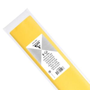 Clairefontaine Silkepapir 50x70cm 8ark - Sitrongul