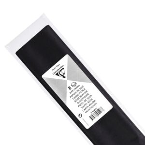Clairefontaine Silkepapir 50x70cm 8ark - Sort