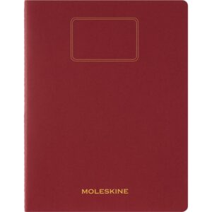 Moleskine Cahier Student XXL Linjert Red
