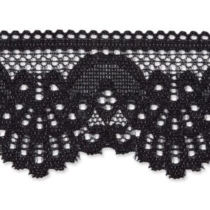 Elastisk blonde 5568 - 25m 42mm - 80 Sort